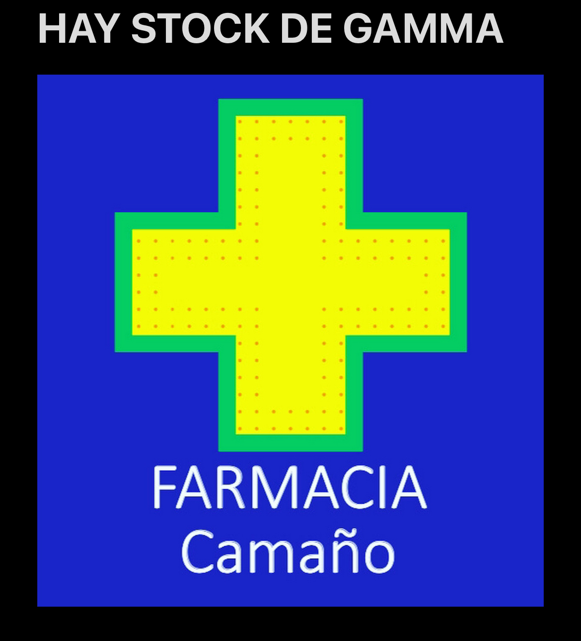 Farmacia Camaño