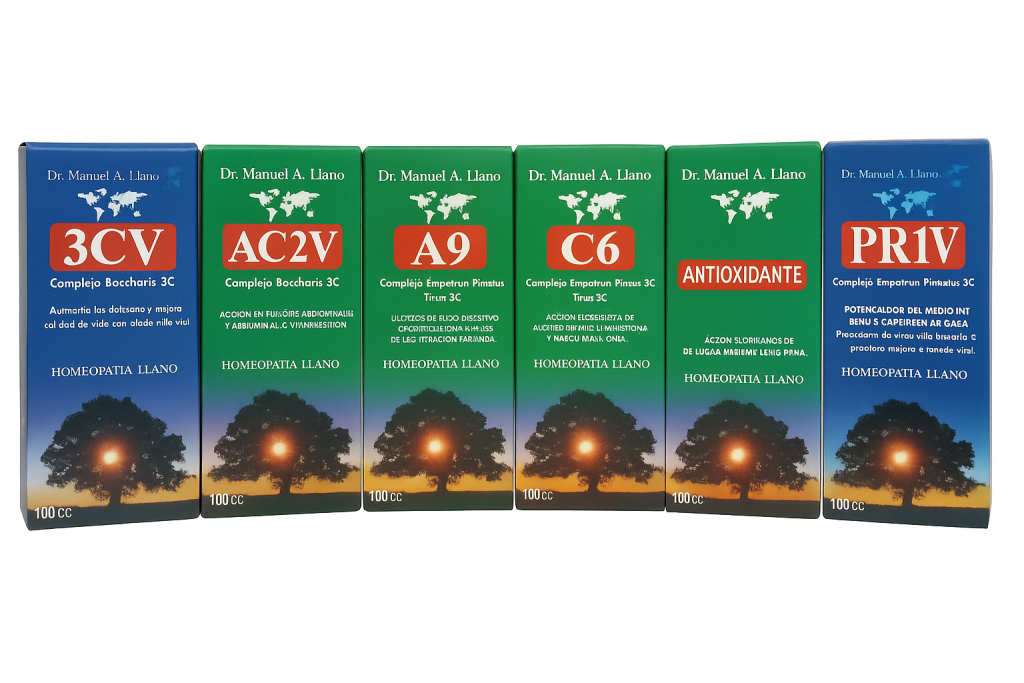PRODUCTOS HOMEOPATIA LLANO