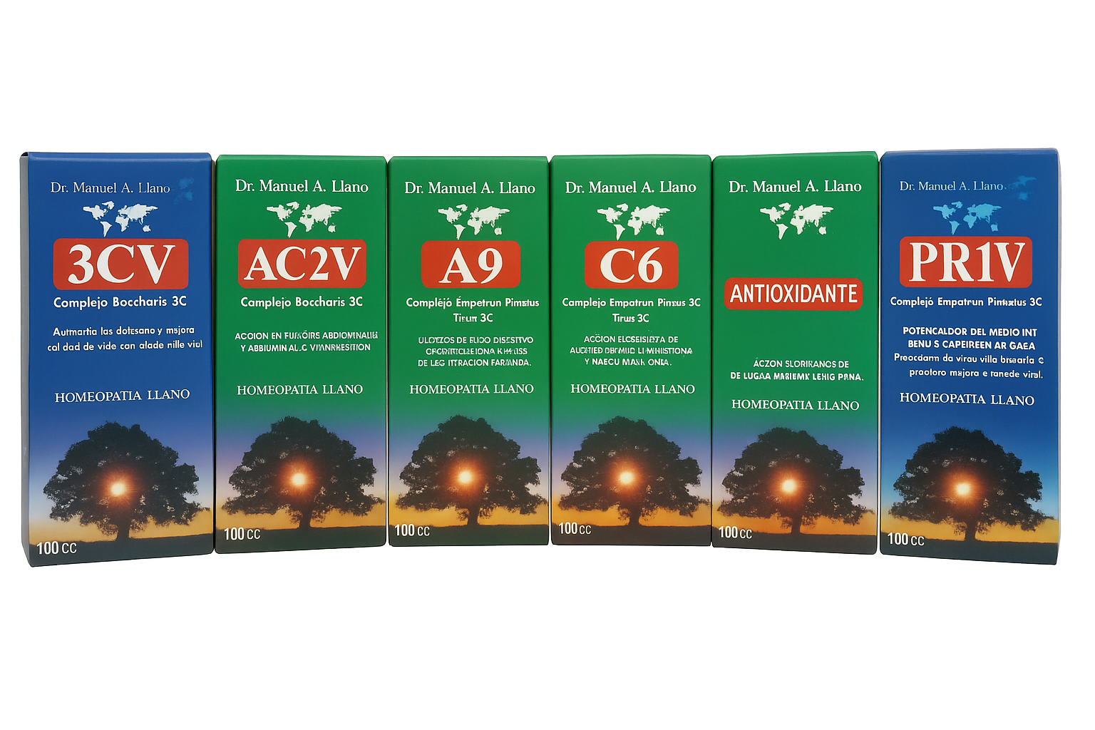 PRODUCTOS HOMEOPATIA LLANO